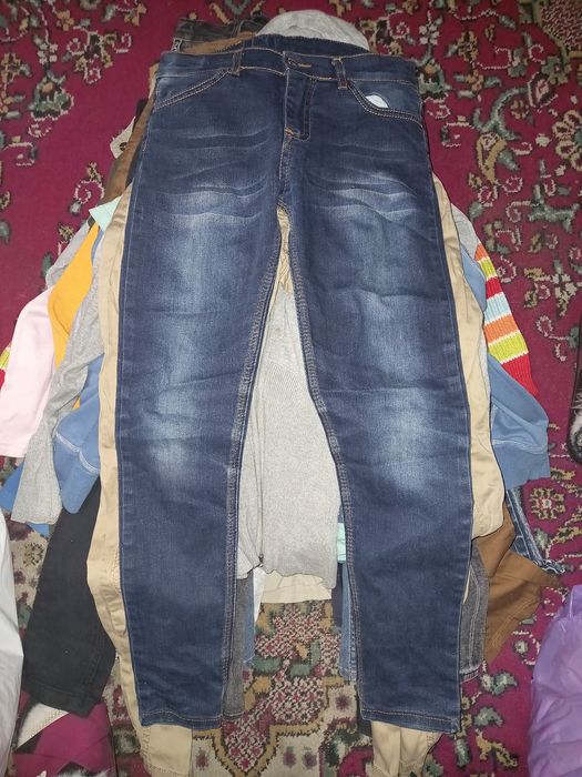 Большой пакет вещей для девочки 128-140 см