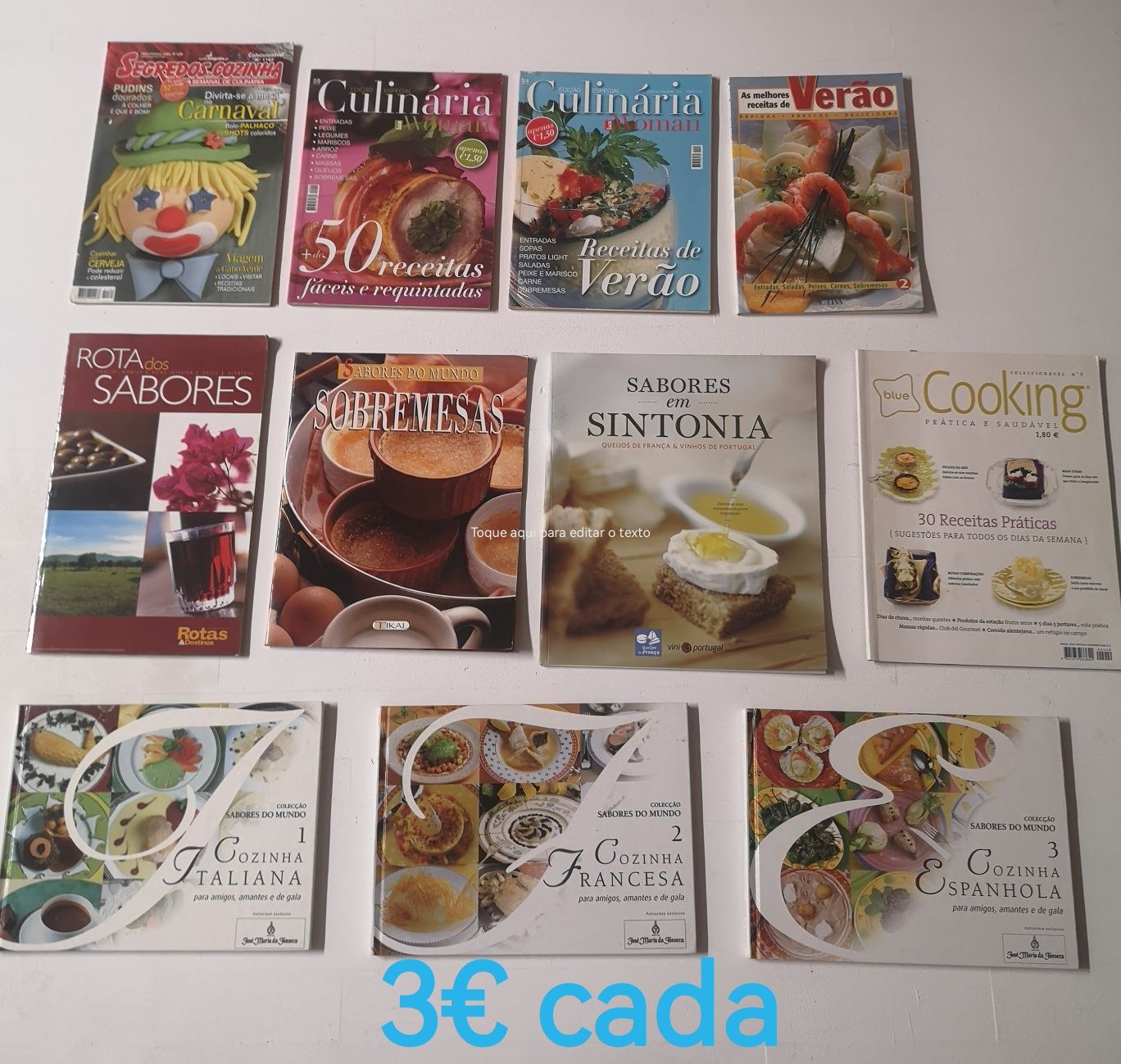 Livros de vários autores