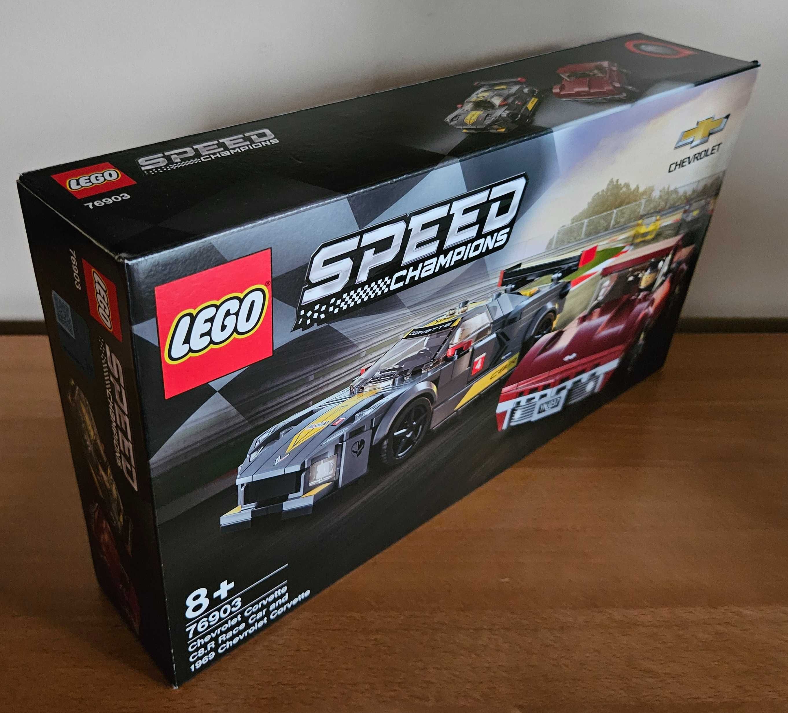 LEGO 76903 Speed Champions  Chevrolet Corvette C8.R i 1968 Corvette