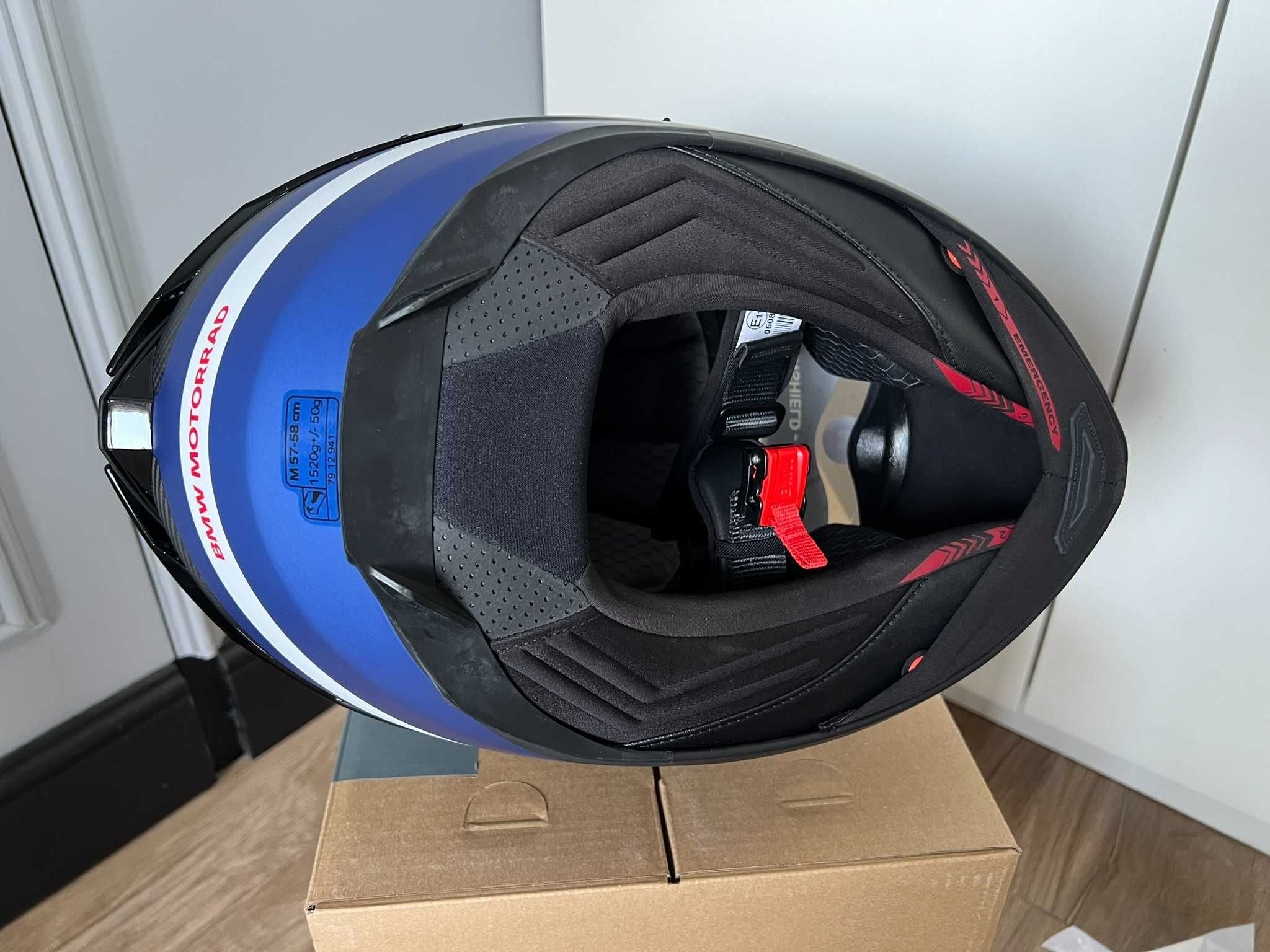 Kask BMW XOMO CARBON rozm. M 57/58  kolor - Machine  **NOWY** Okazja**
