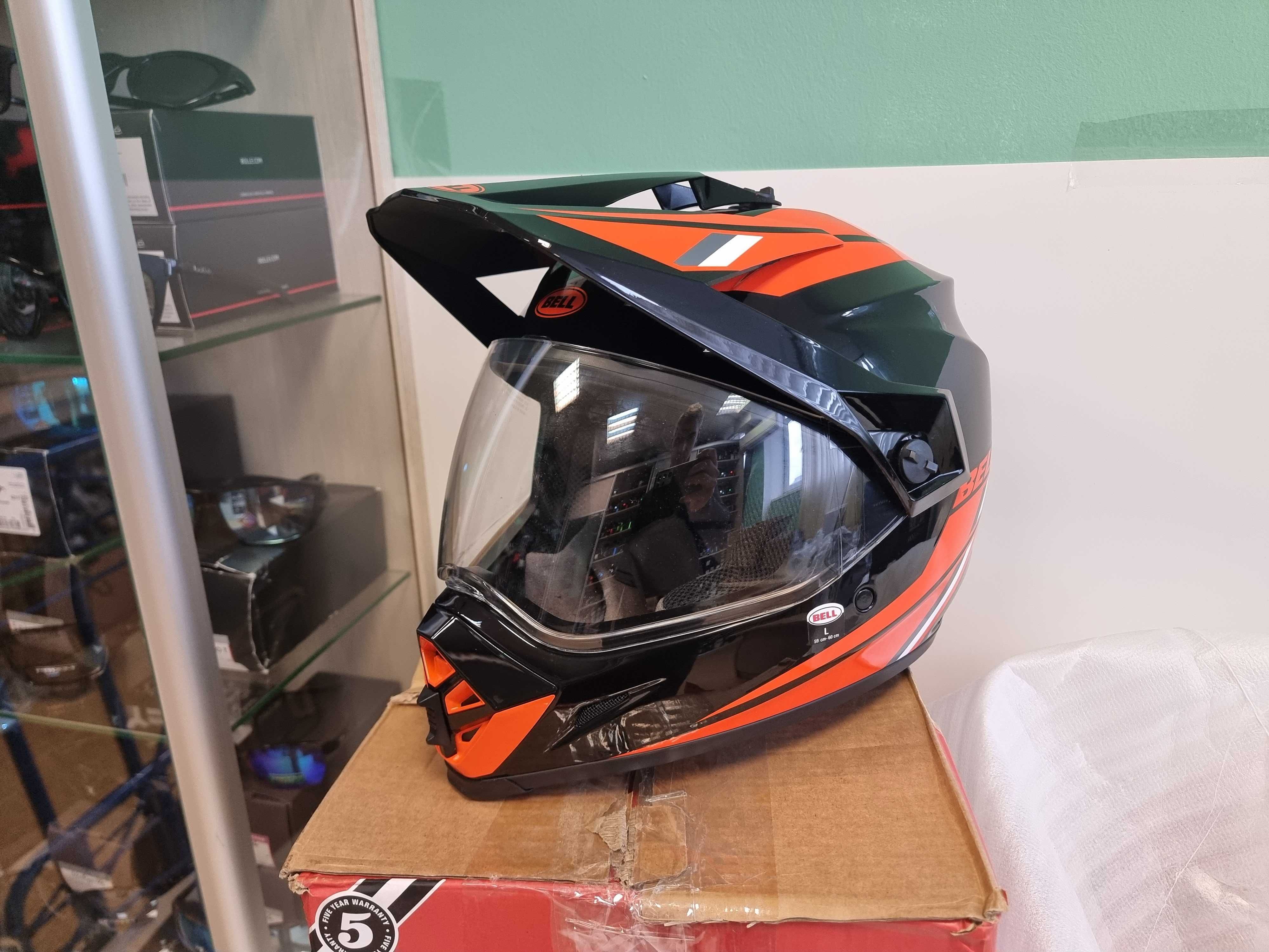 Шолом мотошлем для мотокросу дуал спорт Bell MX-9 Adventure MIPS різні
