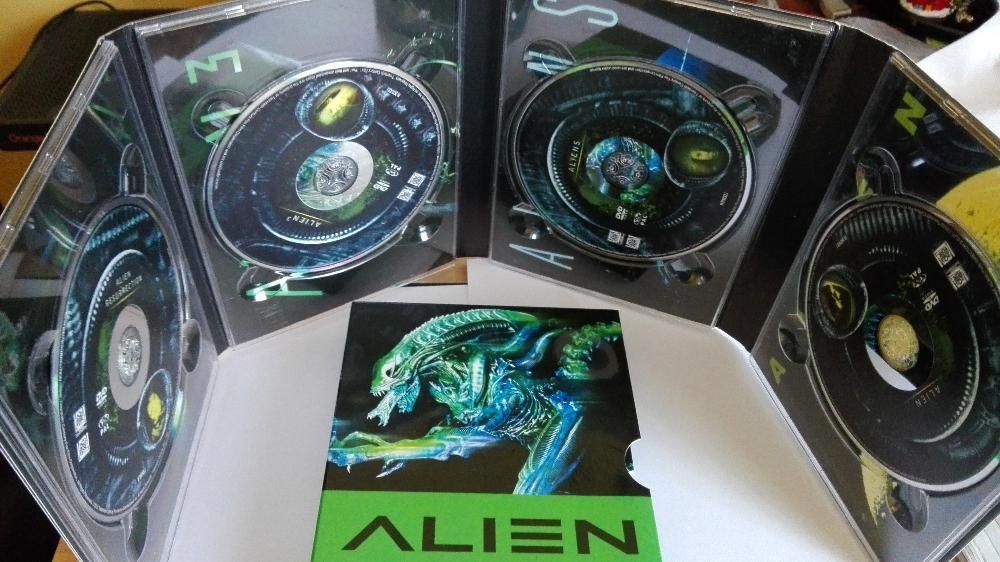 Alien 1-4 BOX,PL wersja reżyserska DVD-Kolekcjonerski Unikat