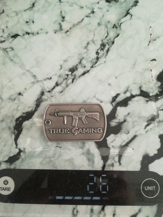 MSI Dog tags de boa qualidade tom clancy's 26g peso cada