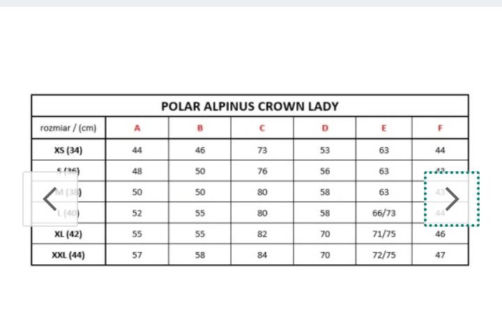 Polar damski Alpinus Crown Lady Polartec Thermal Pro 200g