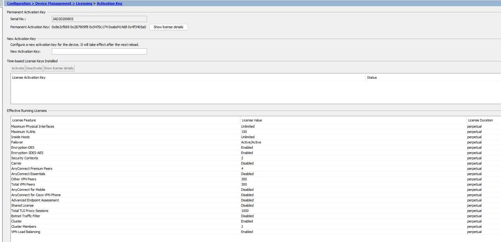 Firewall CISCO ASA5516-X z licencjami i HDD