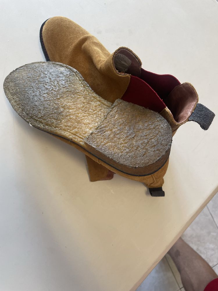 Botas el ganso camursa