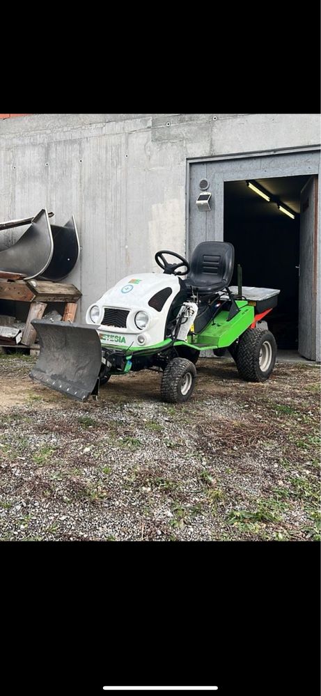 traktorek do trawy etesia 100 hydro plug solarka