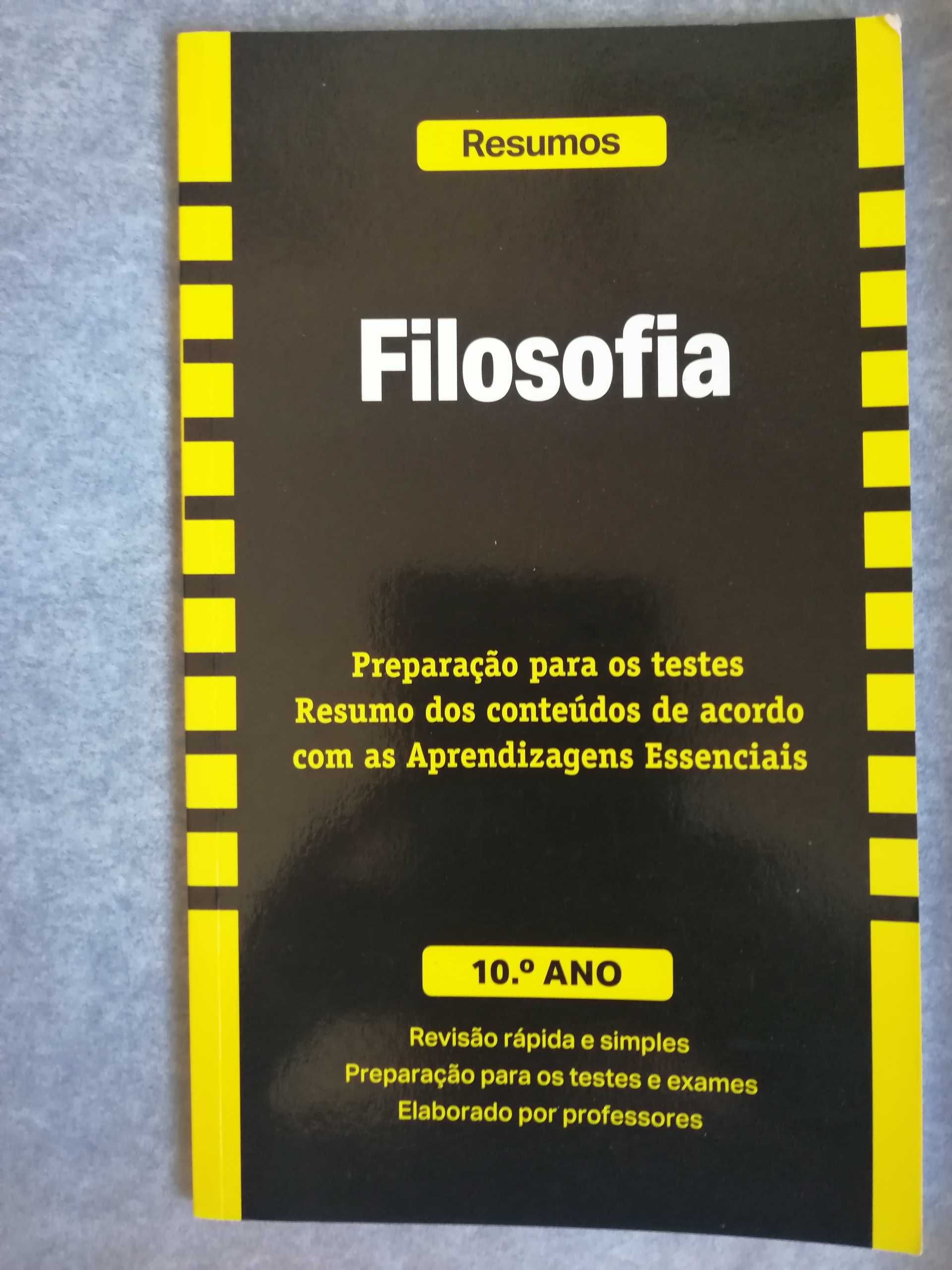 Caderno de Filosofia de estudo, novo