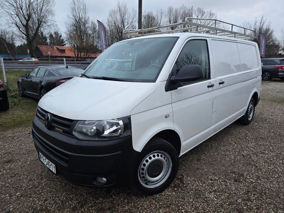 Volkswagen Transporter  T5 2.0 TDI 140 KM Klimatyzacja Bagażnik Dachowy 5 Drzwi ZADBANY FV23%