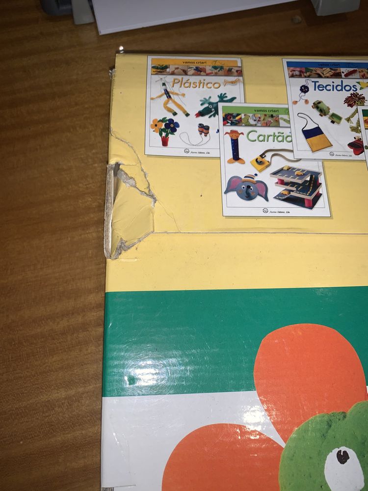 Coleção de 12 livros “Vamos Criar”