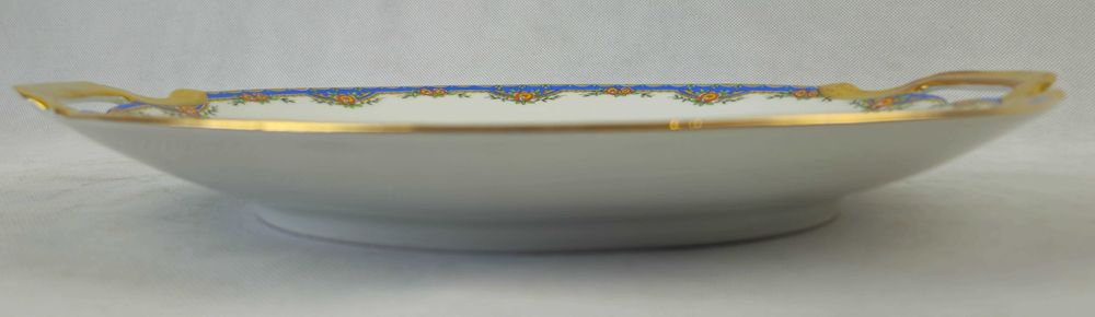Piękna oryginalna patera z białej porcelany LIMOGES AG Francja