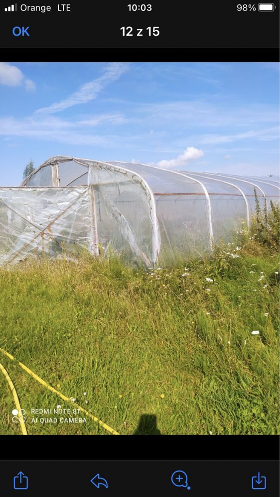 2 Konstrukcje tunelu foliowego 7m x 30m