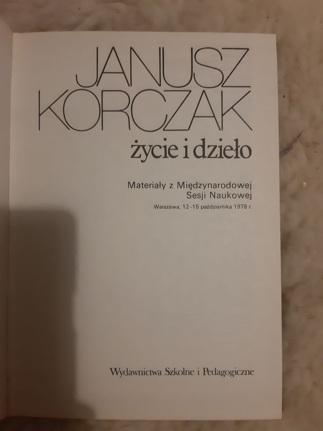 Janusz Korczak  życie i dzieło