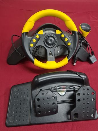 Volante Mad Catz Universal MC2 Racing Wheel para Playstation 2