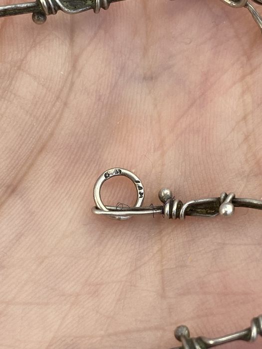 Rytosztuka stara srebrna kolia naszyjnik vintage reto prl cepelia