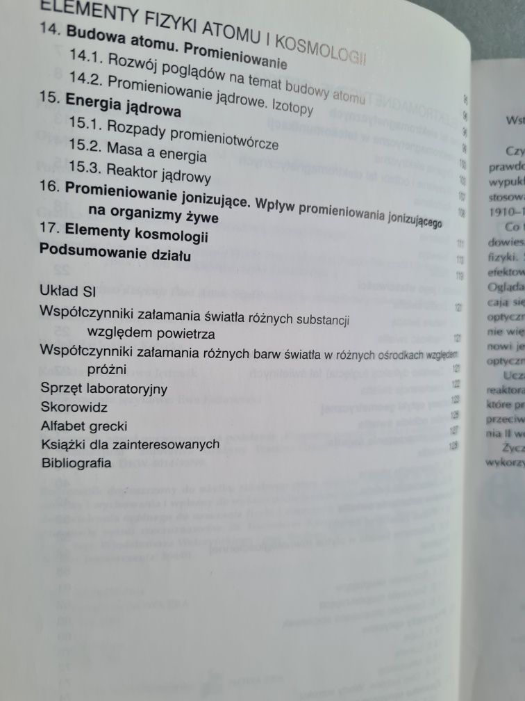 Fizyka i astronomia dla gimnazjum - Książka