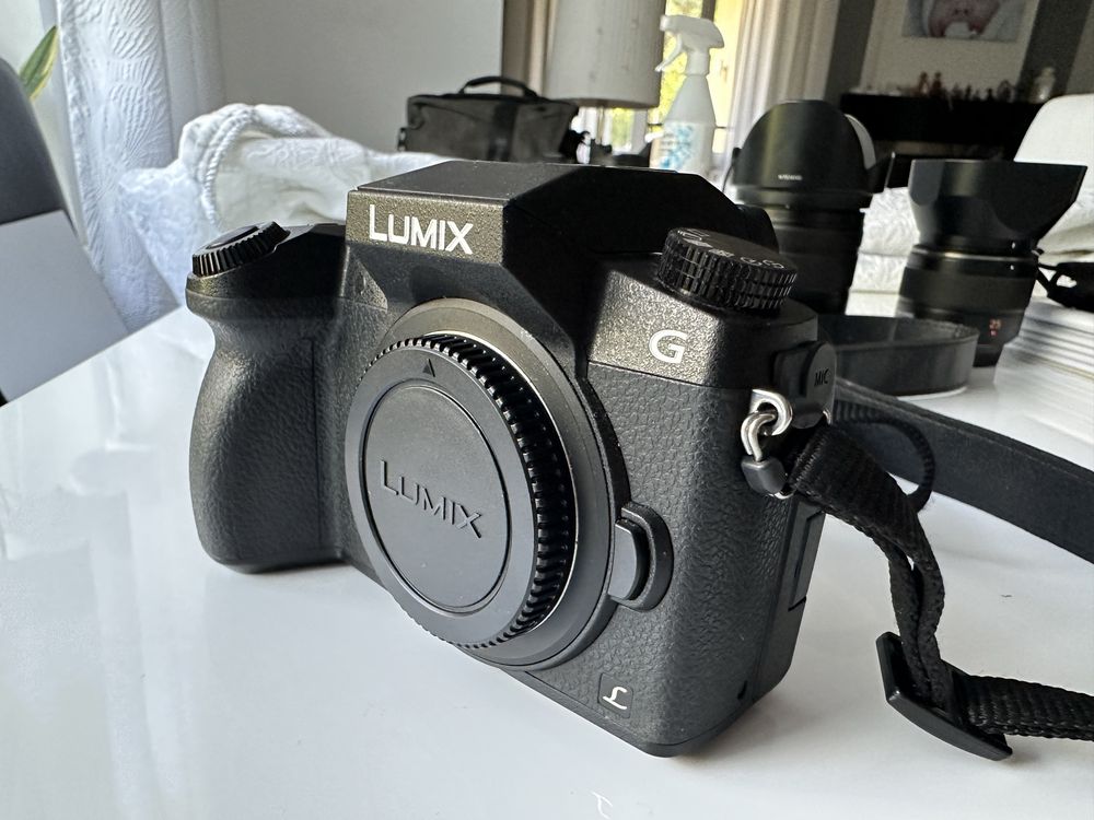 Panasonic Lumix DMC-G7H G7 zestaw 14-140mm stan bardzo dobry