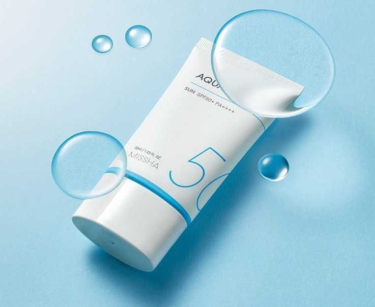 Missha - Aqua Sun. Krem przeciwsłoneczny SPF50+