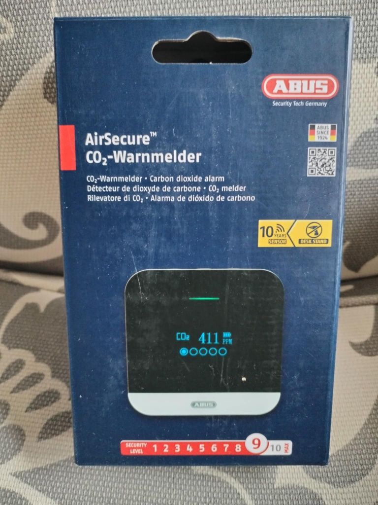 ABUS CO2WM110 AirSecure czujnik CO2 nowy okazja na prezent