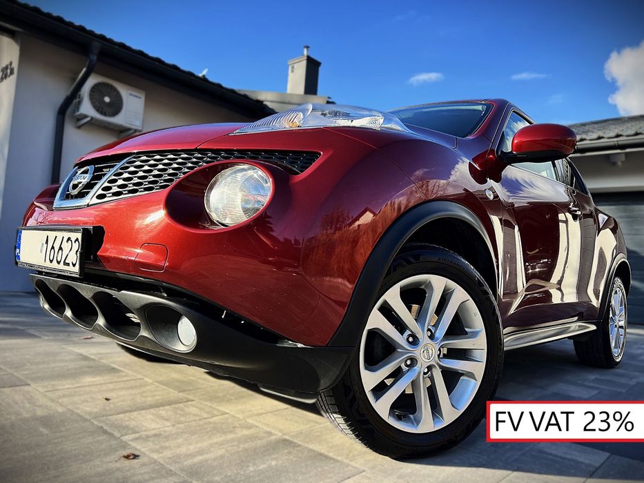 Nissan Juke 1.6*117KM*2011*83tyś*Klimatronic*Parktronic*Serwisowany*SalonPL*FV*