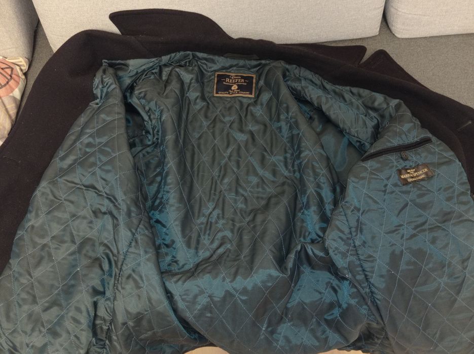 Płaszcz męski jesień/zima, Włoski, rozm XL/XXL