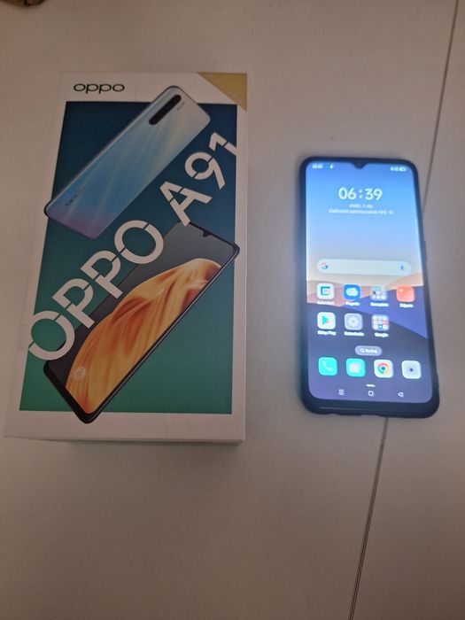 Oppo A91 8 GB 128 GB szklo pudełko etui
