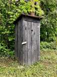 WC, toaleta na budowę, sławojka, wychodek, kibelek
