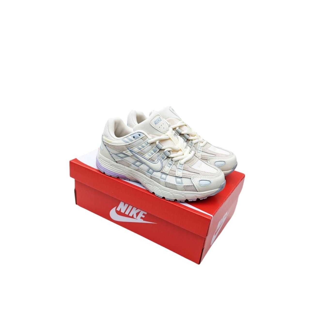 Жіночі кросівки Nike p-6000 beige бежеві