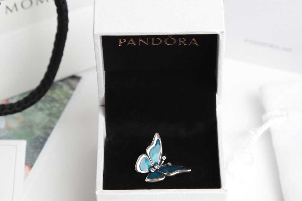 Намистина Pandora "Великий метелик" срібло s925