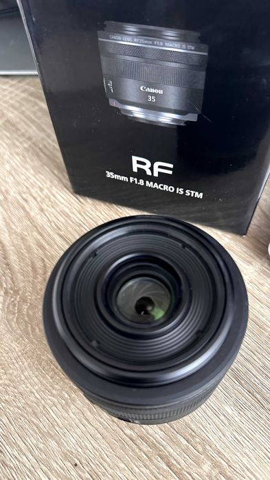 Canon RF 35 mm f/1.8 IS Macro STM | ПОВНИЙ КОМПЛЕКТ, СТАН - ІДЕАЛ