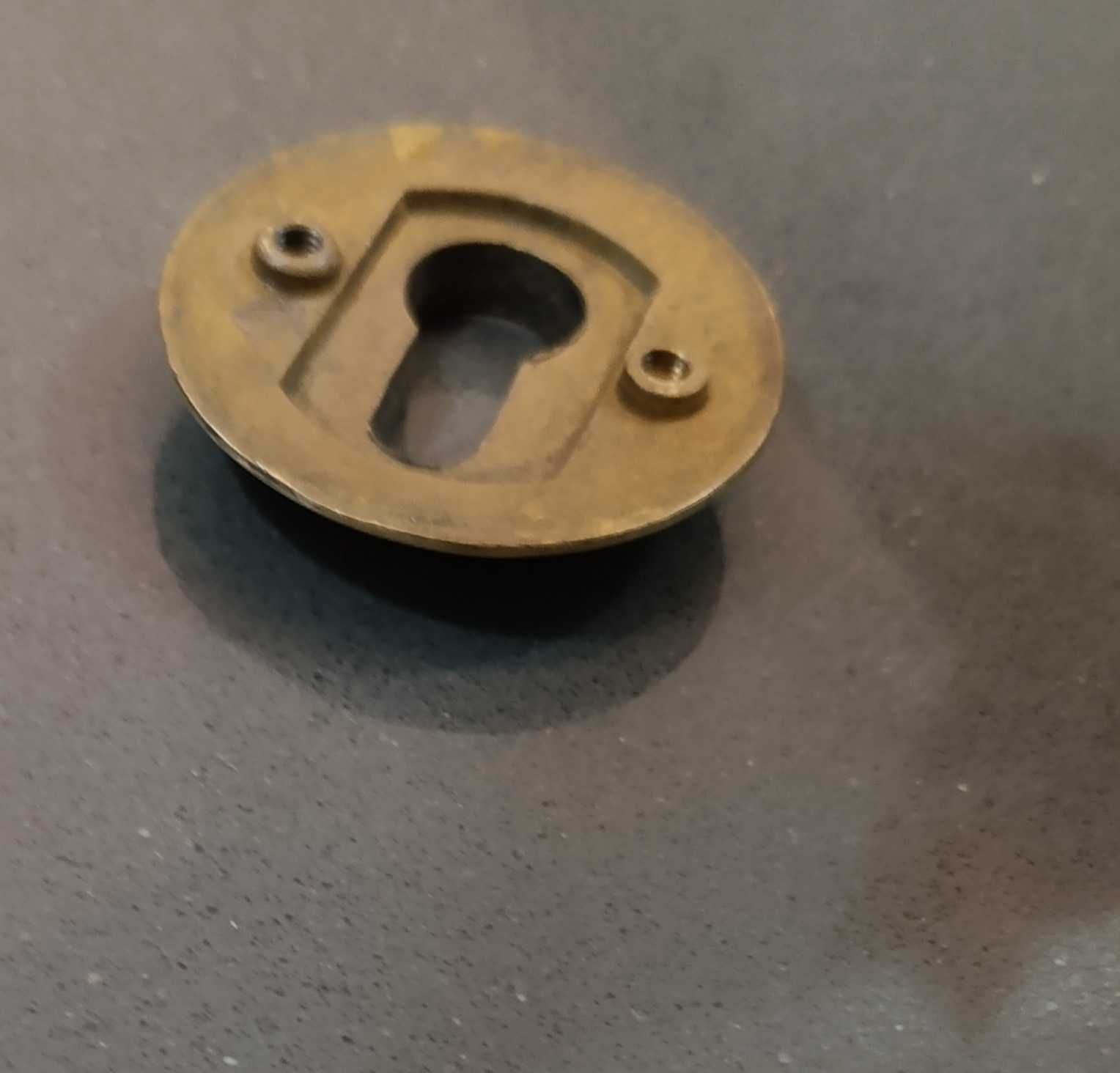 Cilindro Canhão em bronze,  completo e c/ 2 chaves - Marca AGC