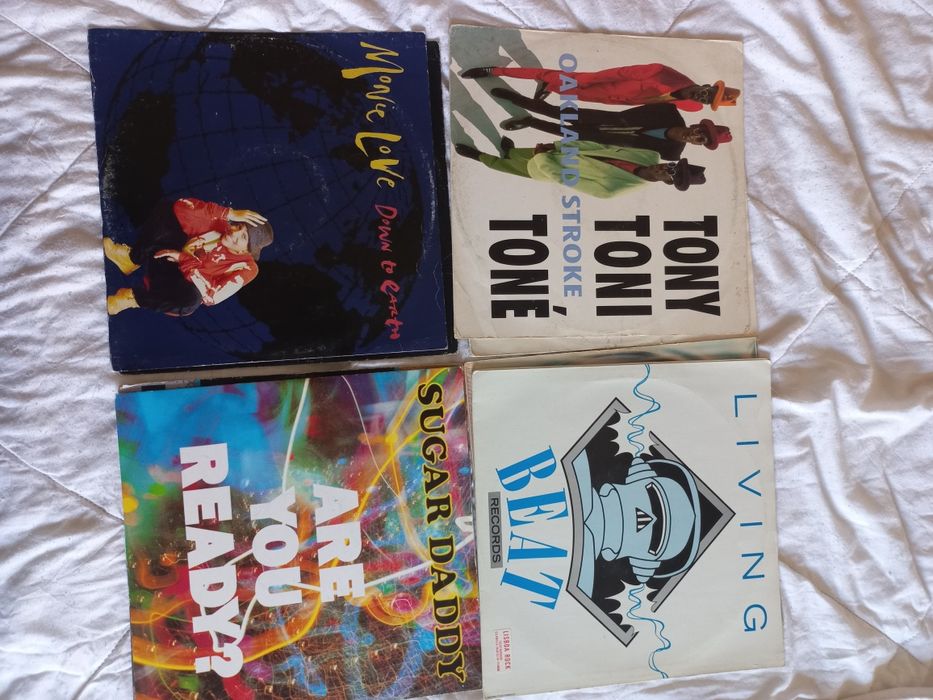 10x vinil maxis de varios artistas
