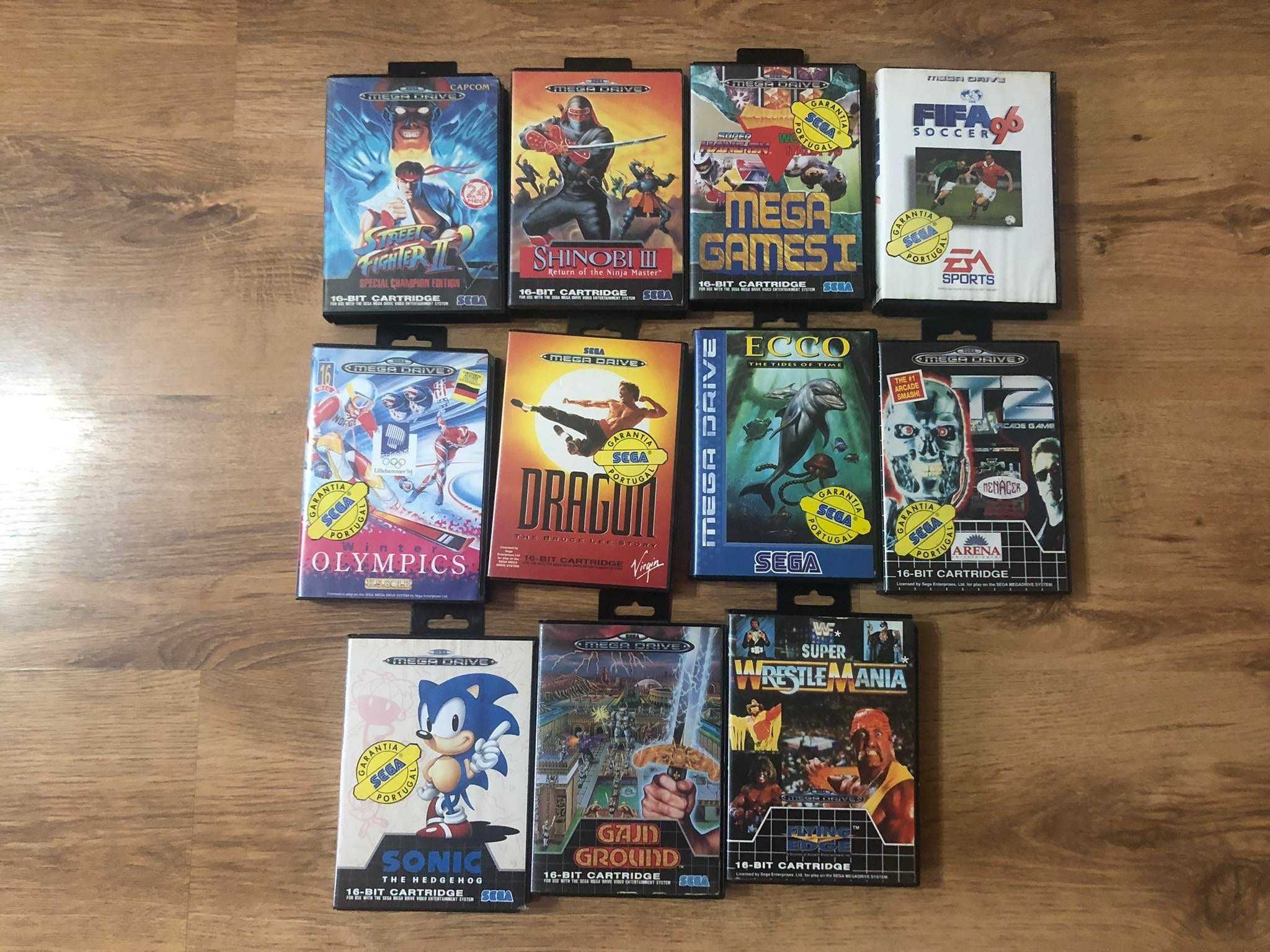 +200 Jogos Mega Drive Sega MegaDrive