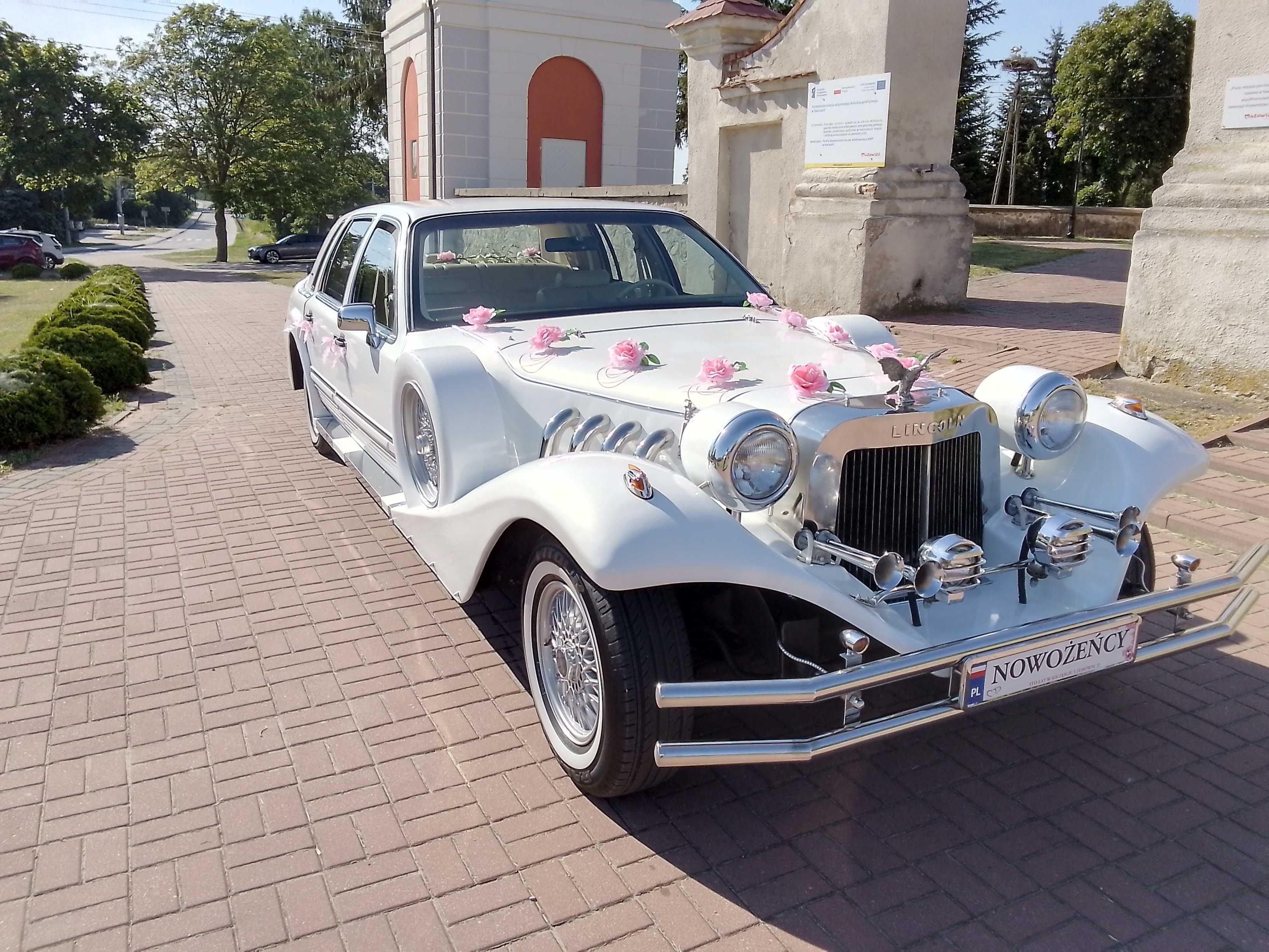 Samochód do ślubu - LINCOLN EXCALIBUR-Warszawa-Węgrów-Sokołów Podlaski