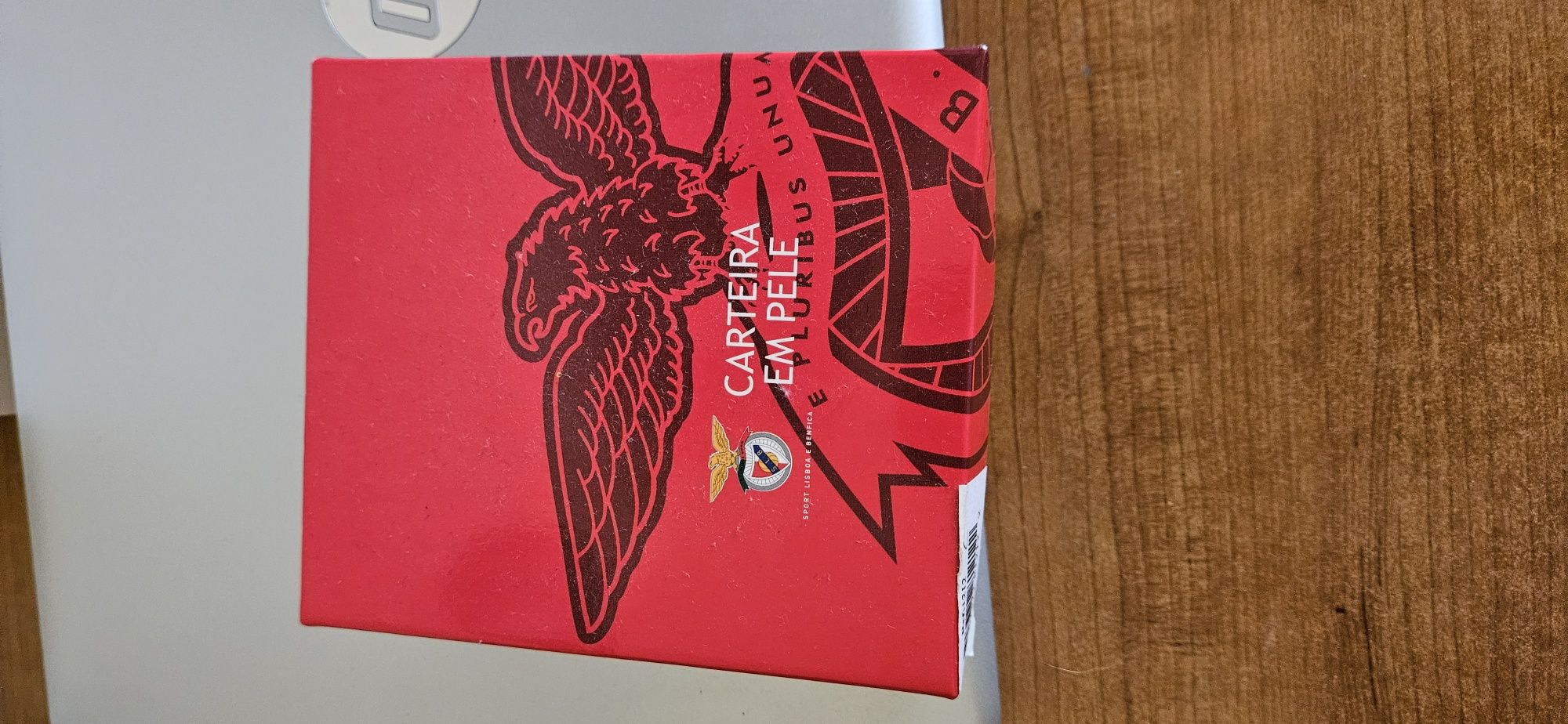 Carteira em pele do SL Benfica