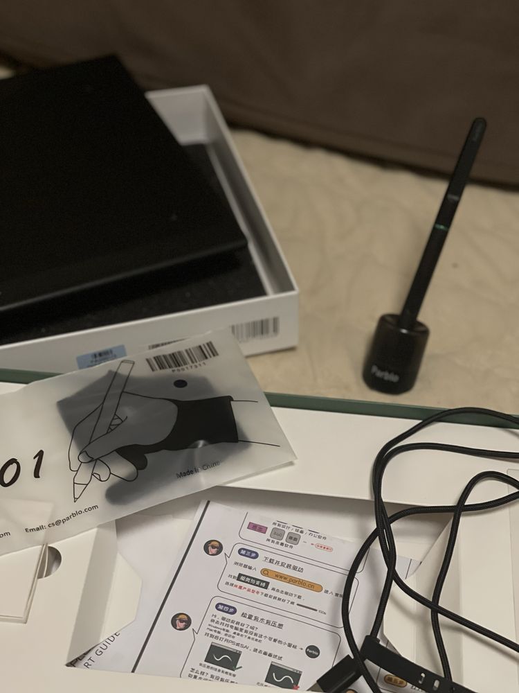 Графічний планшет Parblo A610 PLUS V2 Чорний