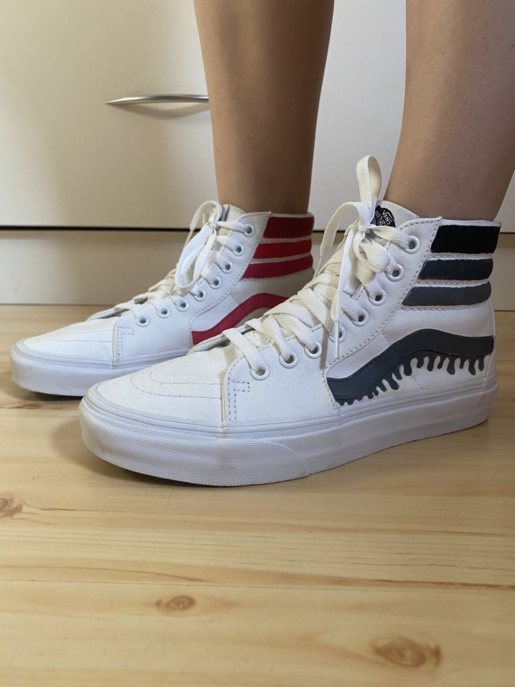 Buty Vans Sk8-Hi wysokie custom