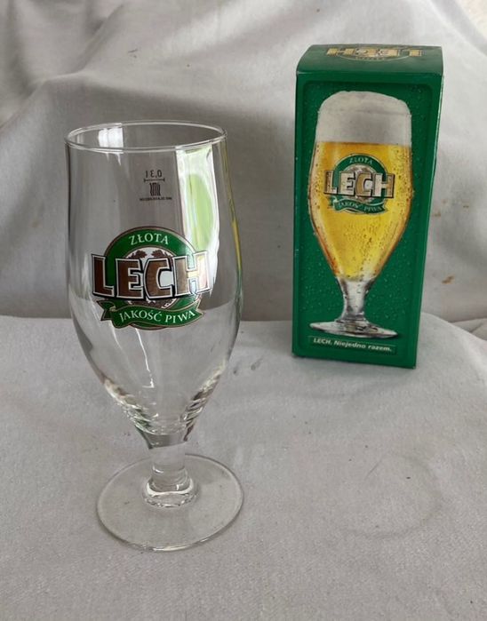 Pokale do piwa LECH 0,3 L - nowe