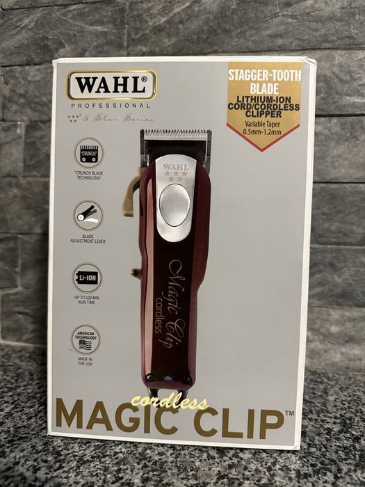 Професійна машинка для стрижки WAHL MAGIC CLIP CORDLESS