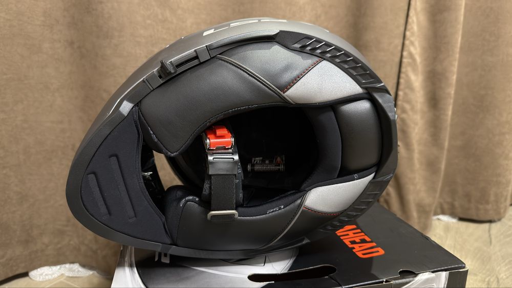 Мотошолом LS2 FF800 STORM MATT TITANIUM, розмір М