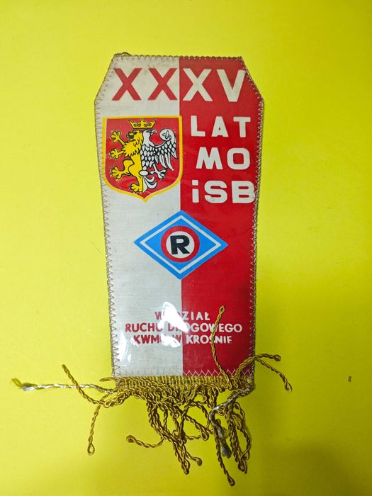 Proporczyk 35 lat MO i SB Krosno 1979