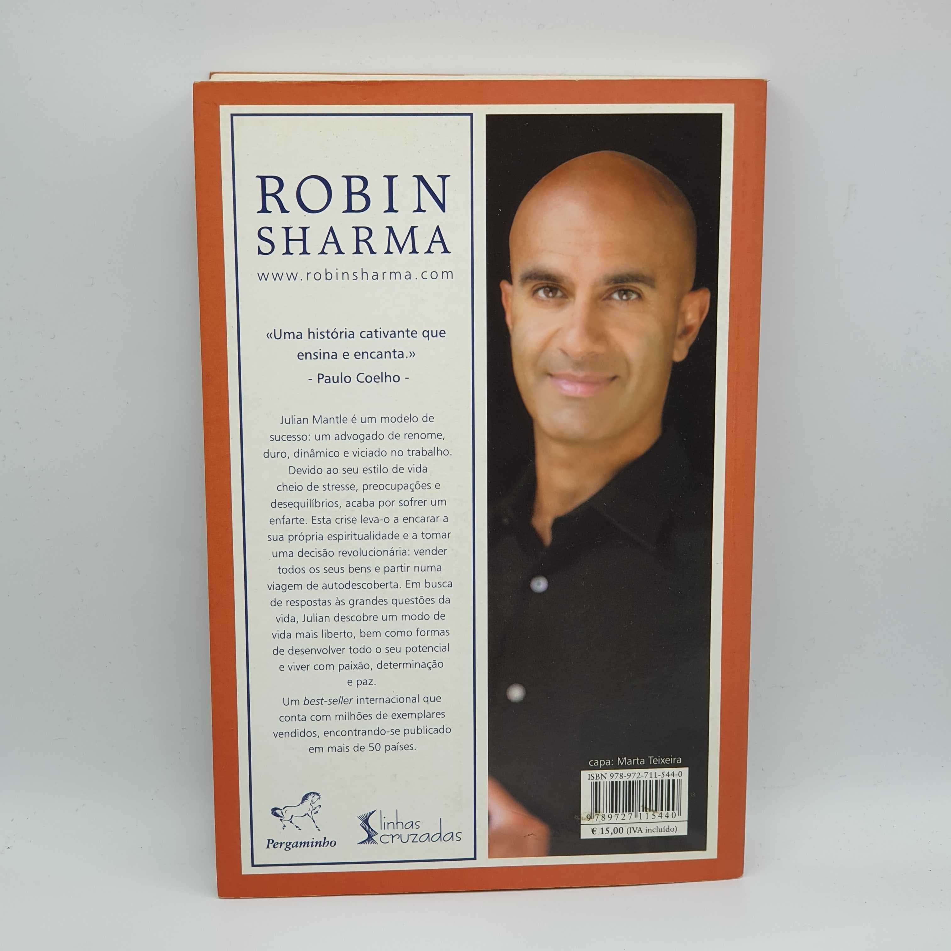 Livro Ref-PAR4- Robin Sharma - O Monge Que Vendeu O Seu Ferrari