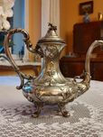 Dzbanek srebro pr833, Belgia, lata 1831 do 1869