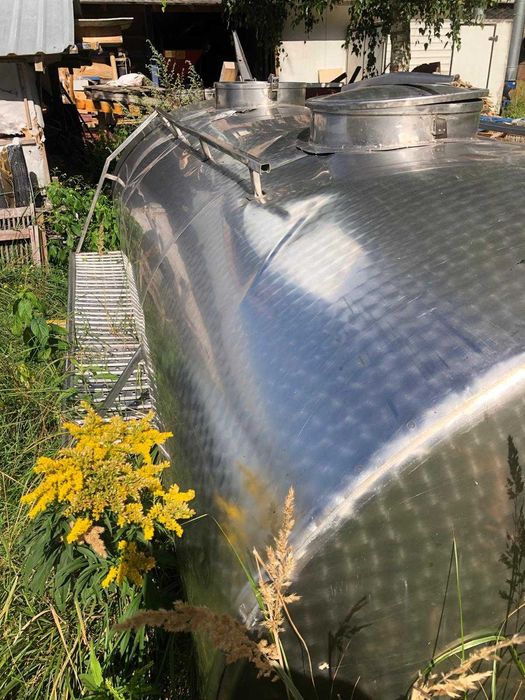 Mlekowoz, beczka izoterma, inox