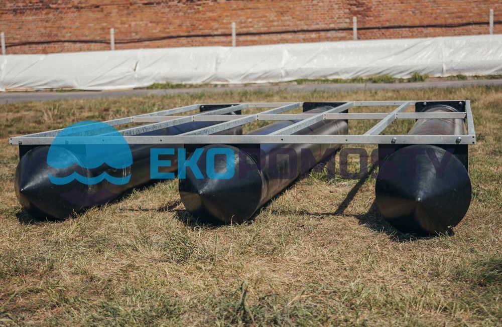 OD RĘKI - Pomost pływający, platforma pływająca 3x2,4m - 7,2mkw