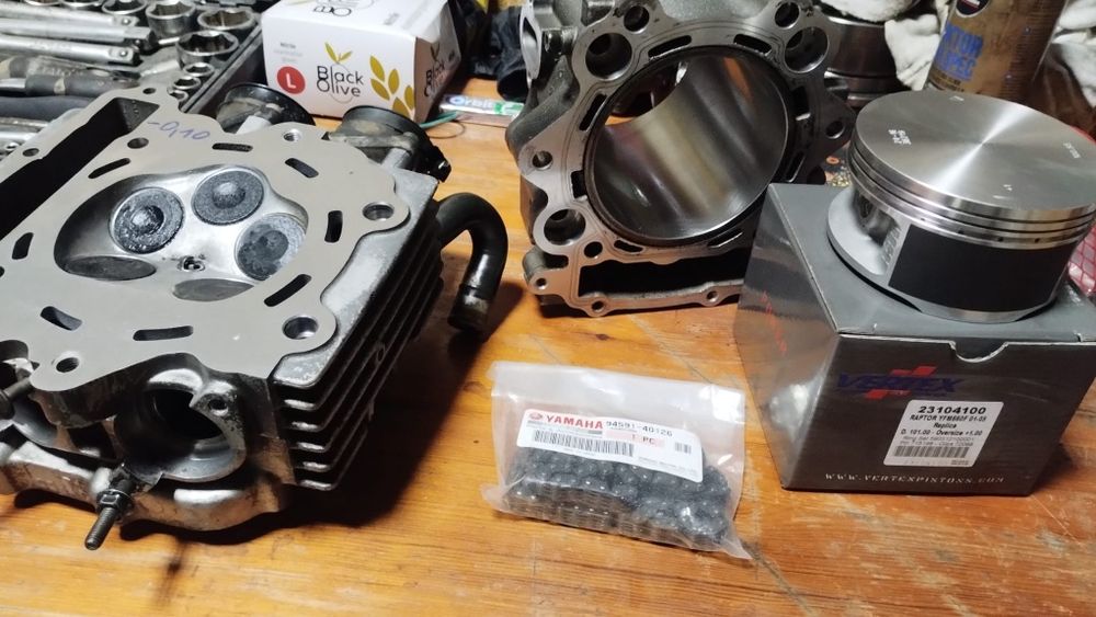 Yamaha Raptor 660 kat B  po remoncie