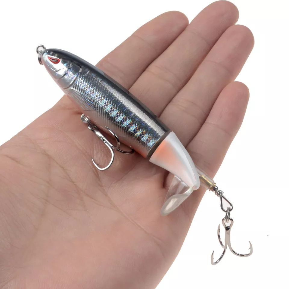 Whopper PLOPPER Wobler 10cm, 13g Sandacz, Sum