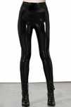 Legginsy winylowe killstar pvc goth błyszczące