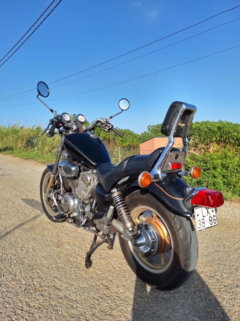 Yamaha Virago 1100cc de 1986. Não paga selo