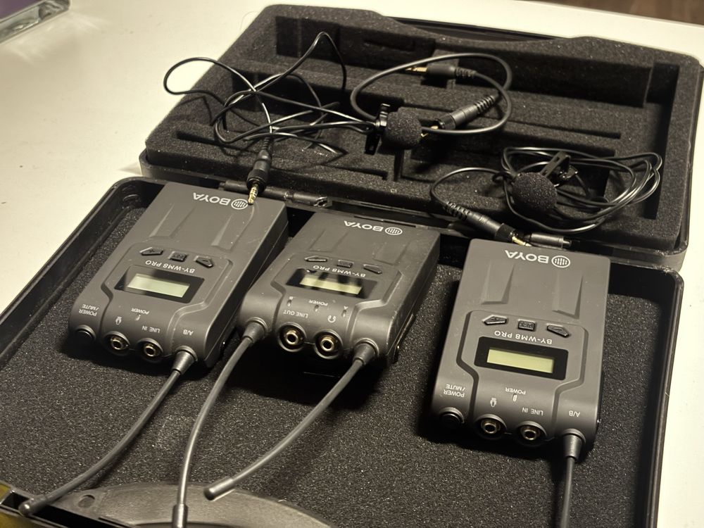 Boya BY-WM8 PRO-K2 Bezprzewodowy system mikrofonowy